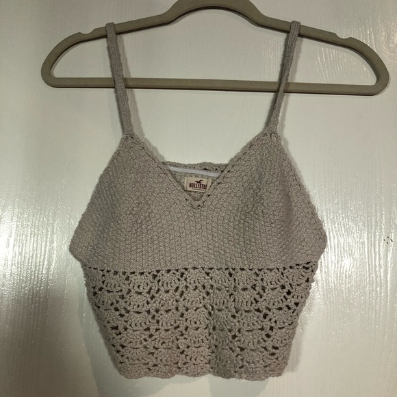 Hollister Knitted Crop Top - Picture 1 of 1
